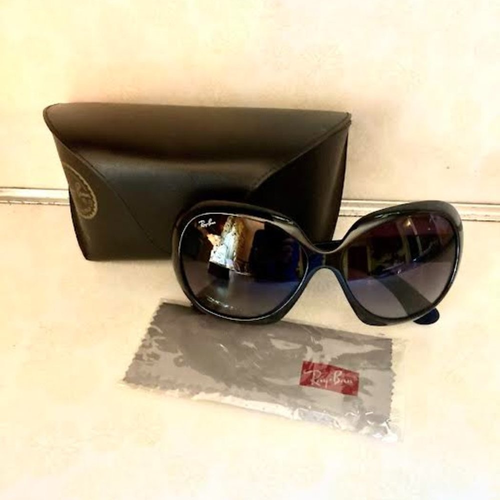 Ray-Ban Jackie Ohh II Sunglasses (Black)